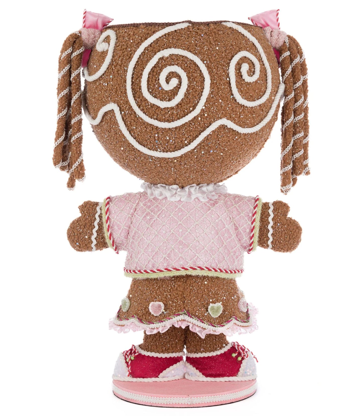 Sugar E. Sweet Gingerbread Girl Candy Container