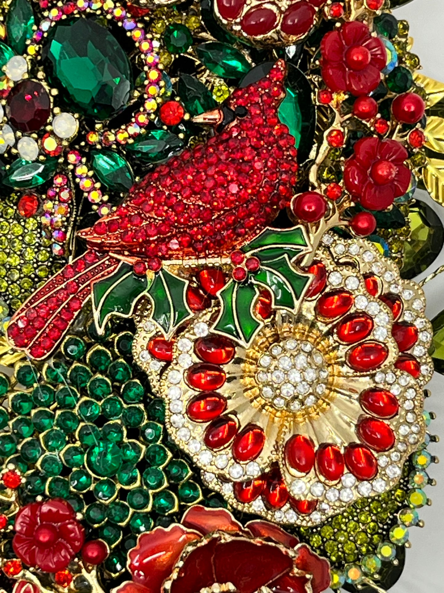 Yuletide Jeweled Wreath