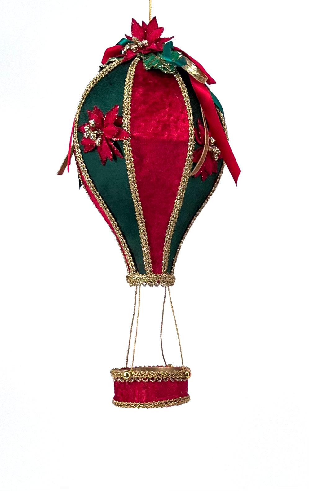 Hot Air Balloon Hanging Decor or Ornament Approx. 12 inches