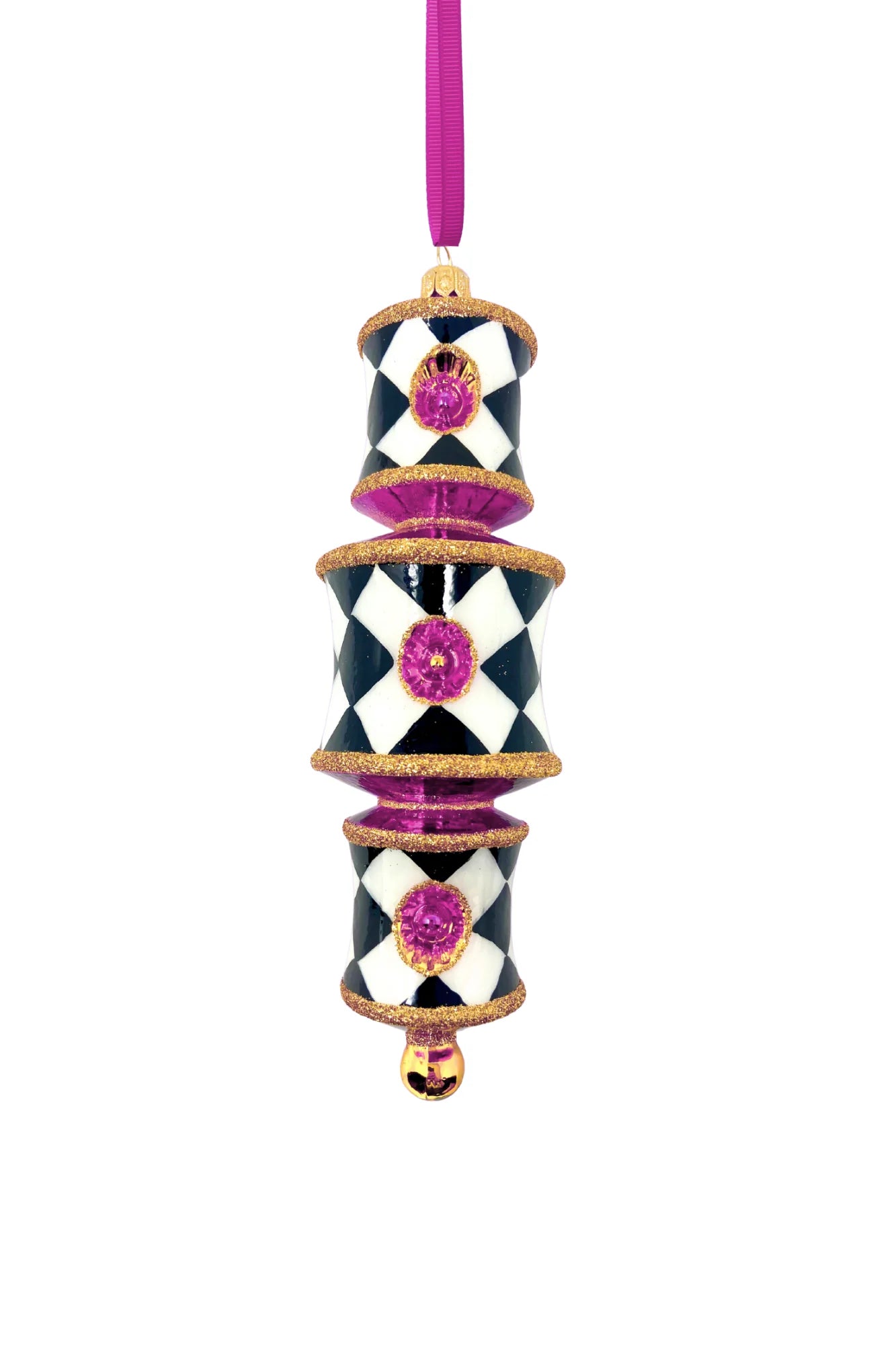 Harlequin Dazzler Ornament