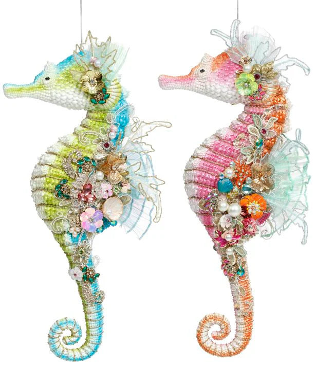 Jeweled Seahorse Limited Edition Statement Piece