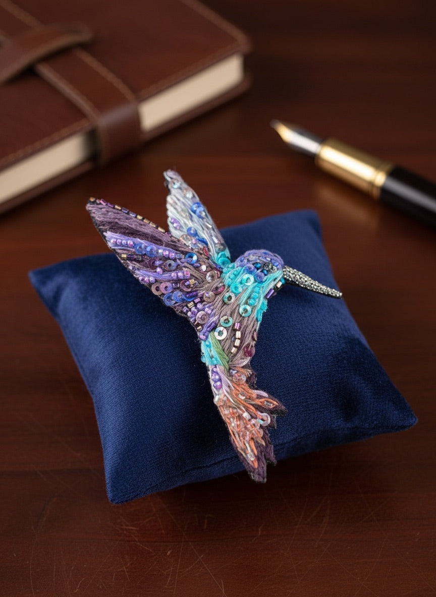 Colibri Hummingbird Brooch Pin