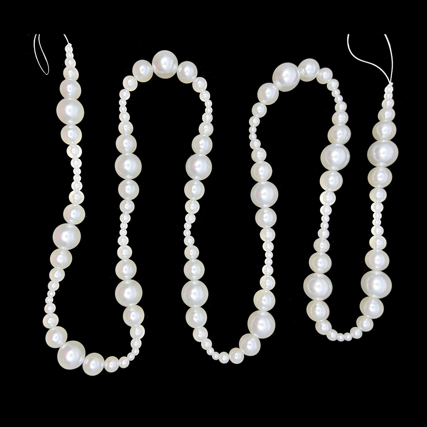 Pearl Ball Garland garland for holiday décor and seasonal displays.
