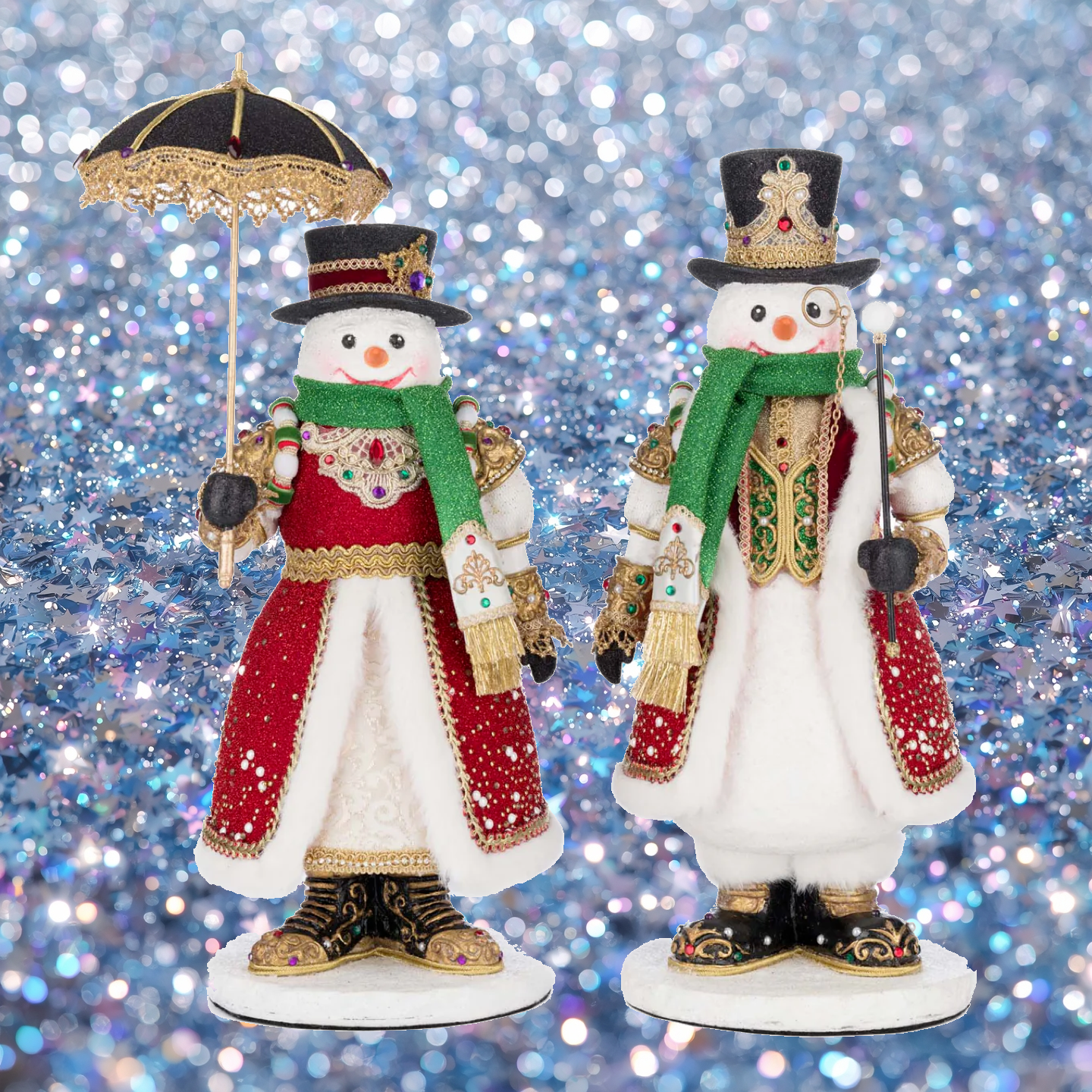 Sir Frosty Banks and Dame Icy Banks