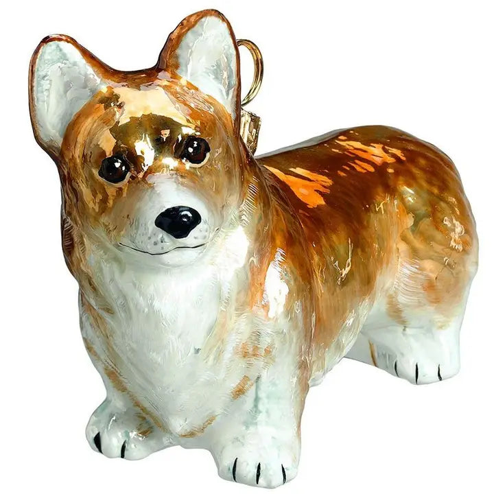 Welsh Corgi Ornament glass ornaments for holiday décor and seasonal displays.