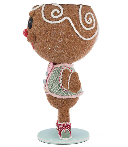 Stick E. Sweet Gingerbread Boy Candy Container