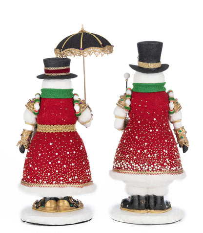 Sir Frosty Banks and Dame Icy Banks, asstd. of 2