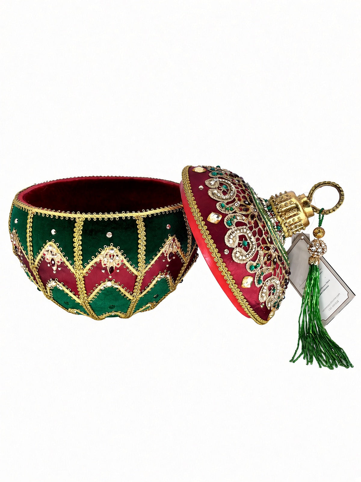 Katherine's Collection Christmas Castle Ornament Box