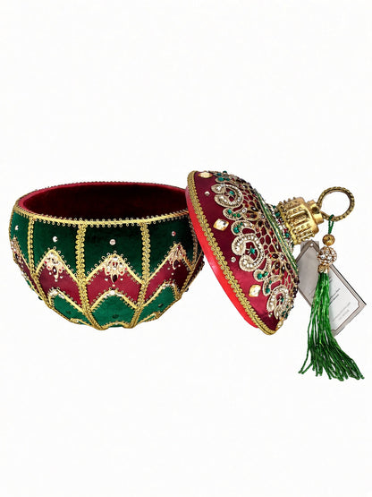 Katherine's Collection Christmas Castle Ornament Box