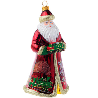 Glitterazzi Christmas Train Santa