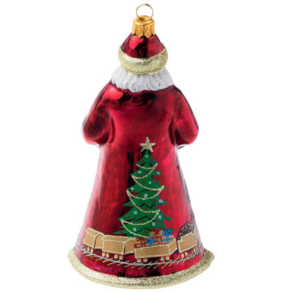 Glitterazzi Christmas Train Santa