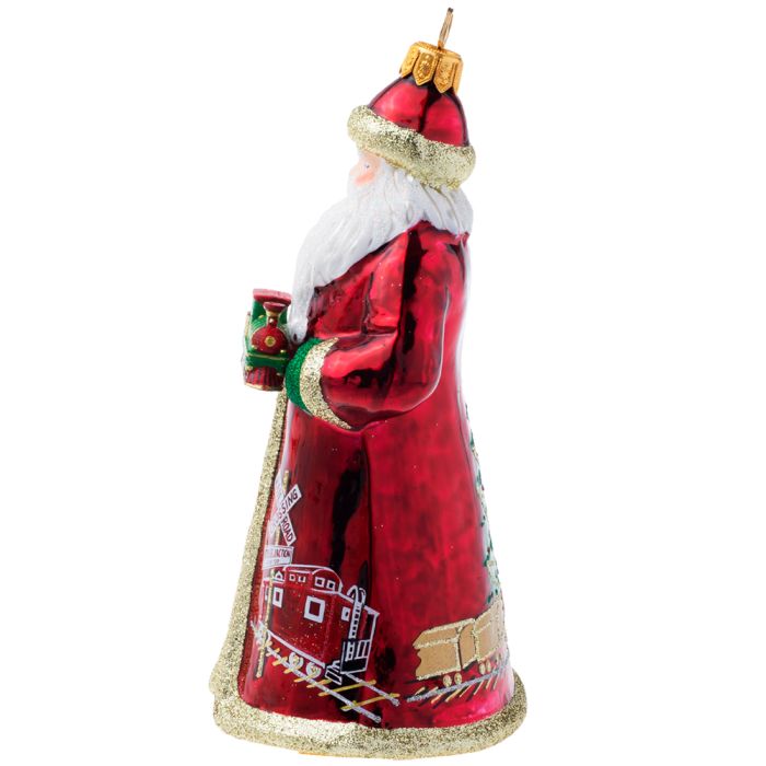 Glitterazzi Christmas Train Santa