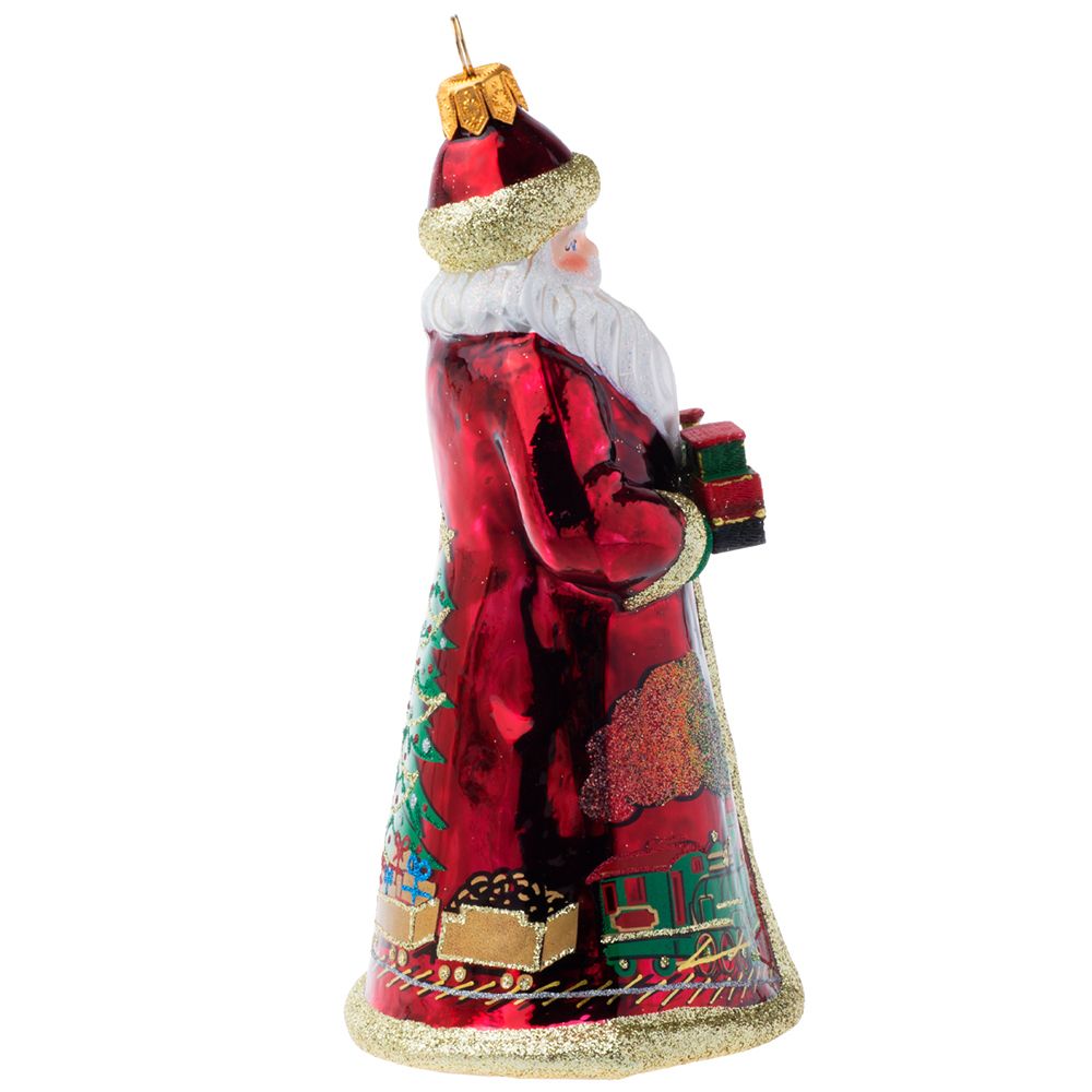 Glitterazzi Christmas Train Santa