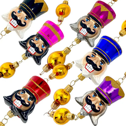 Colorful Broadway Nutcrackers Garland
