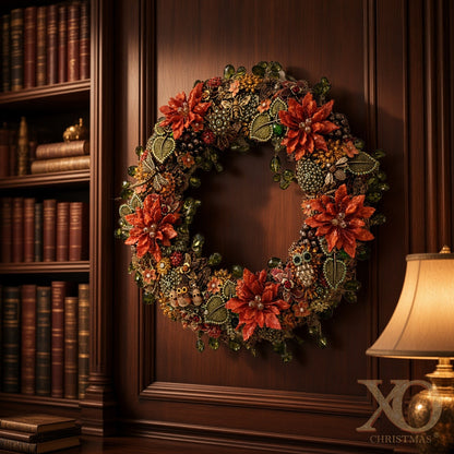Jeweled Fall Festival Wreath