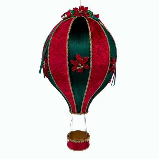 Hot Air Balloon Hanging Decor Approx. 22.5"