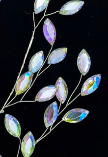 Jeweled Leaf Spray Set of 6