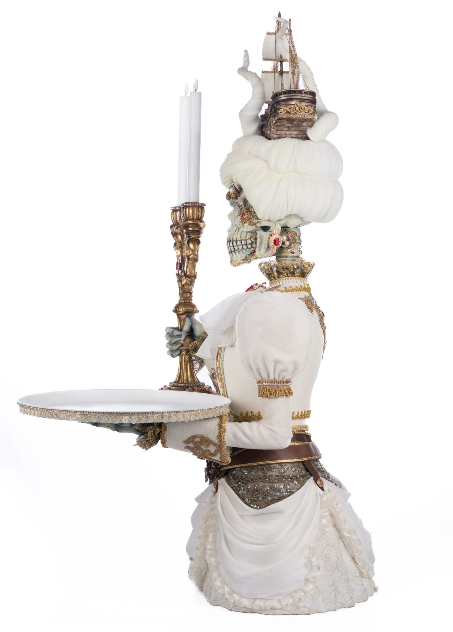 Lady Adelaid Apparition With Candelabra and Tray