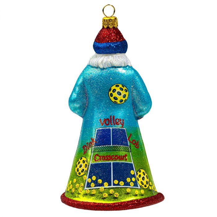 Glitterazzi Pickle Ball Santa