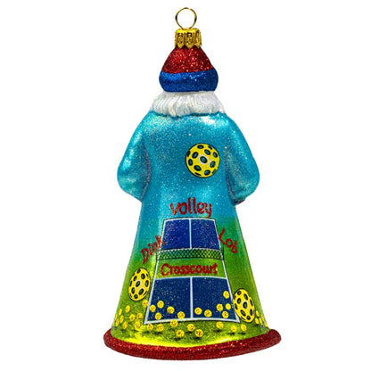 Glitterazzi Pickle Ball Santa