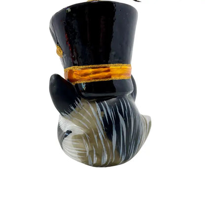 Racoon Nutcracker Head Ornament