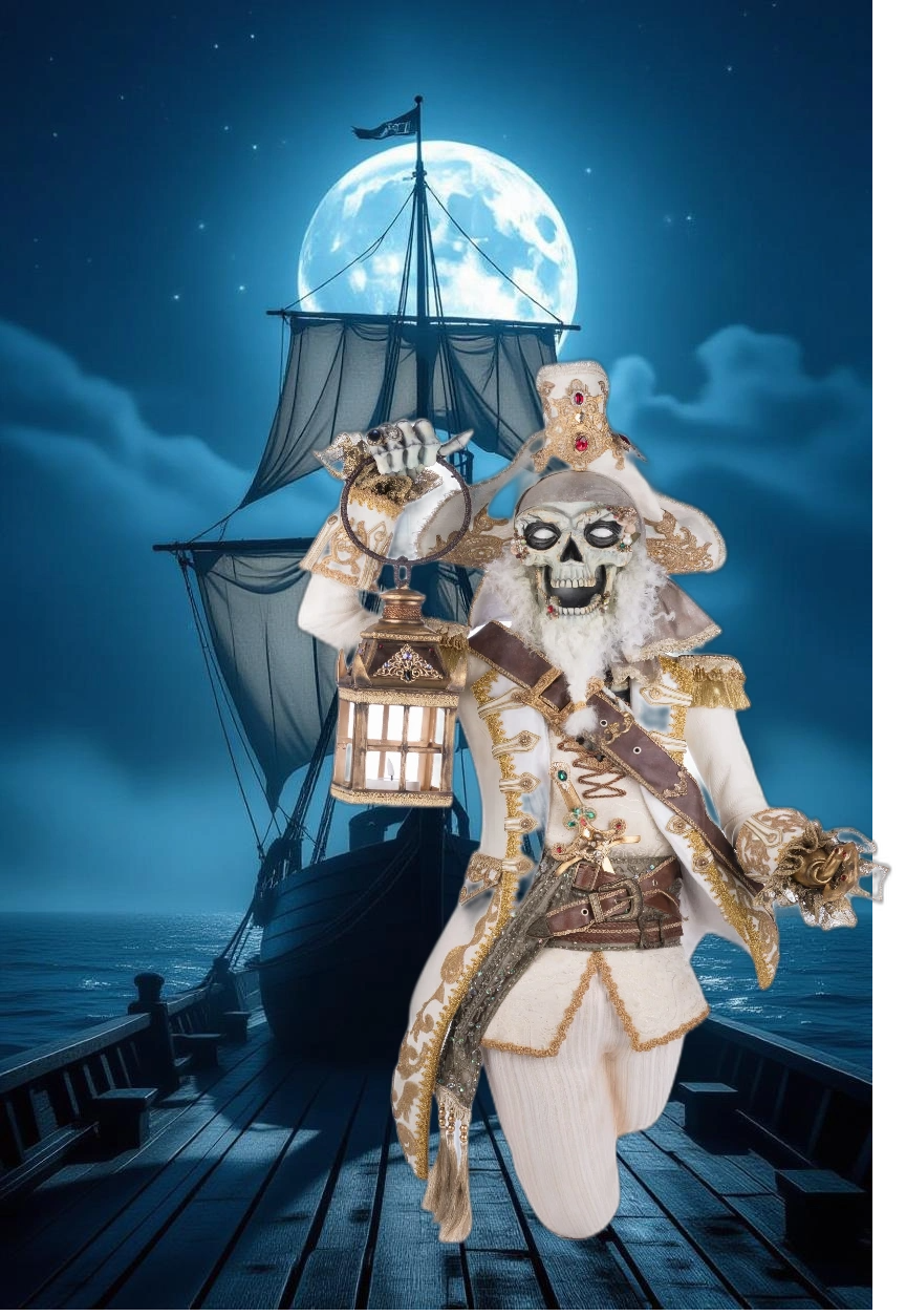 Captain Skully Swashbuckler Wallpiece