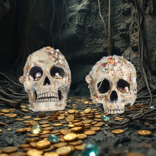 Jewel Encrusted Skulls