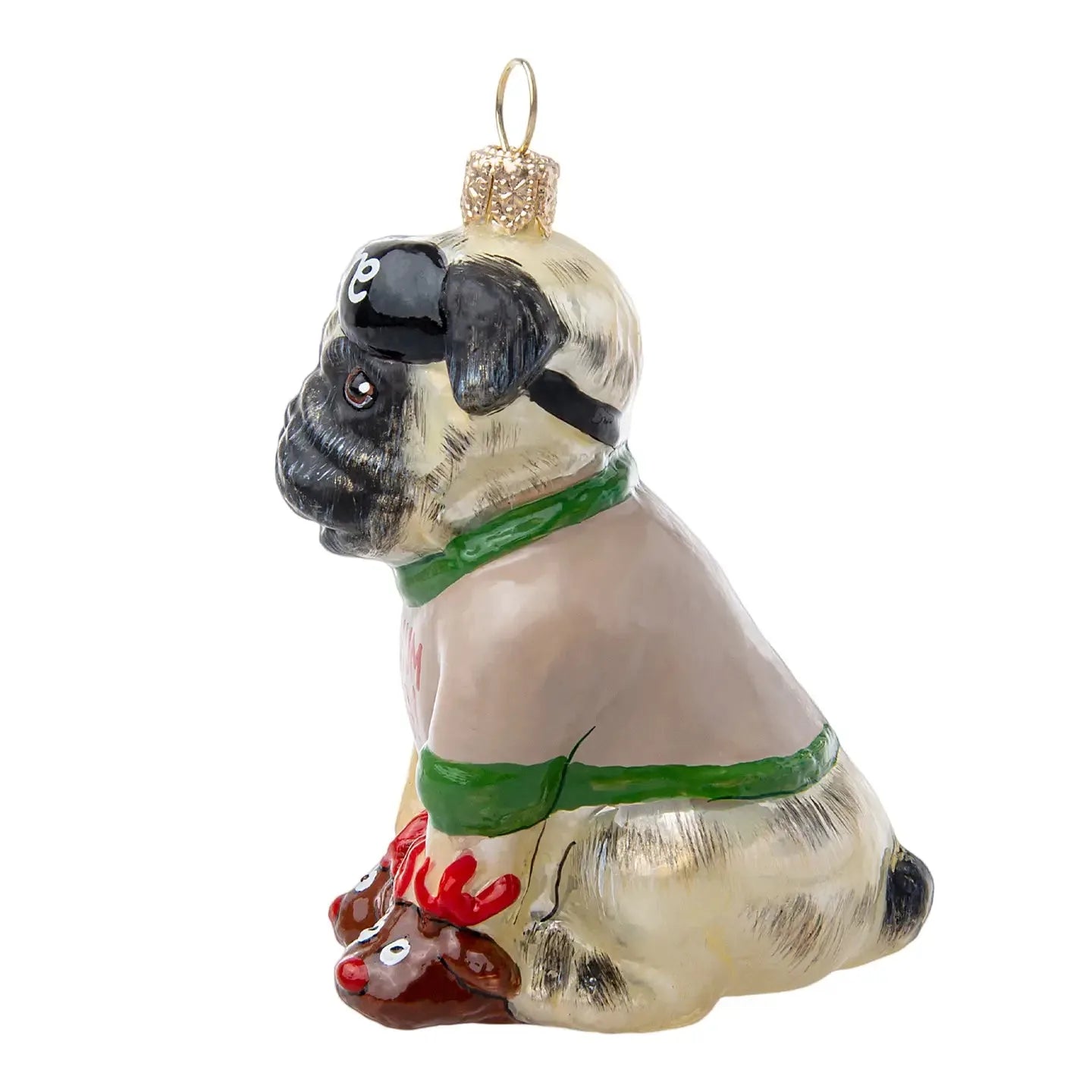 Glass Bah Hum-Pug Fawn Version