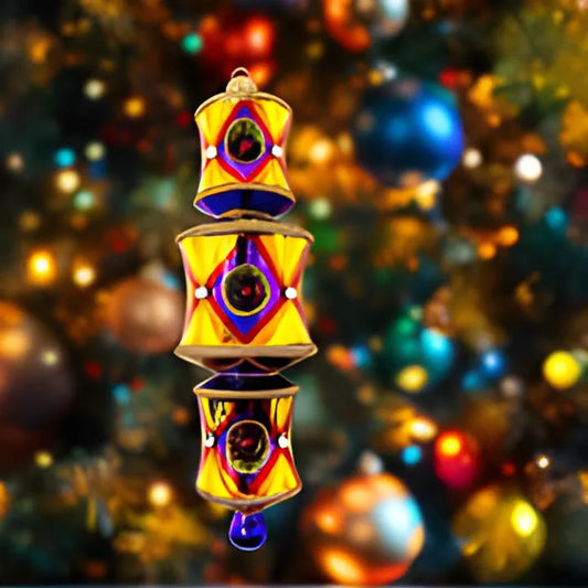 Bright Lights Dazzler glass ornaments for holiday décor and seasonal displays.