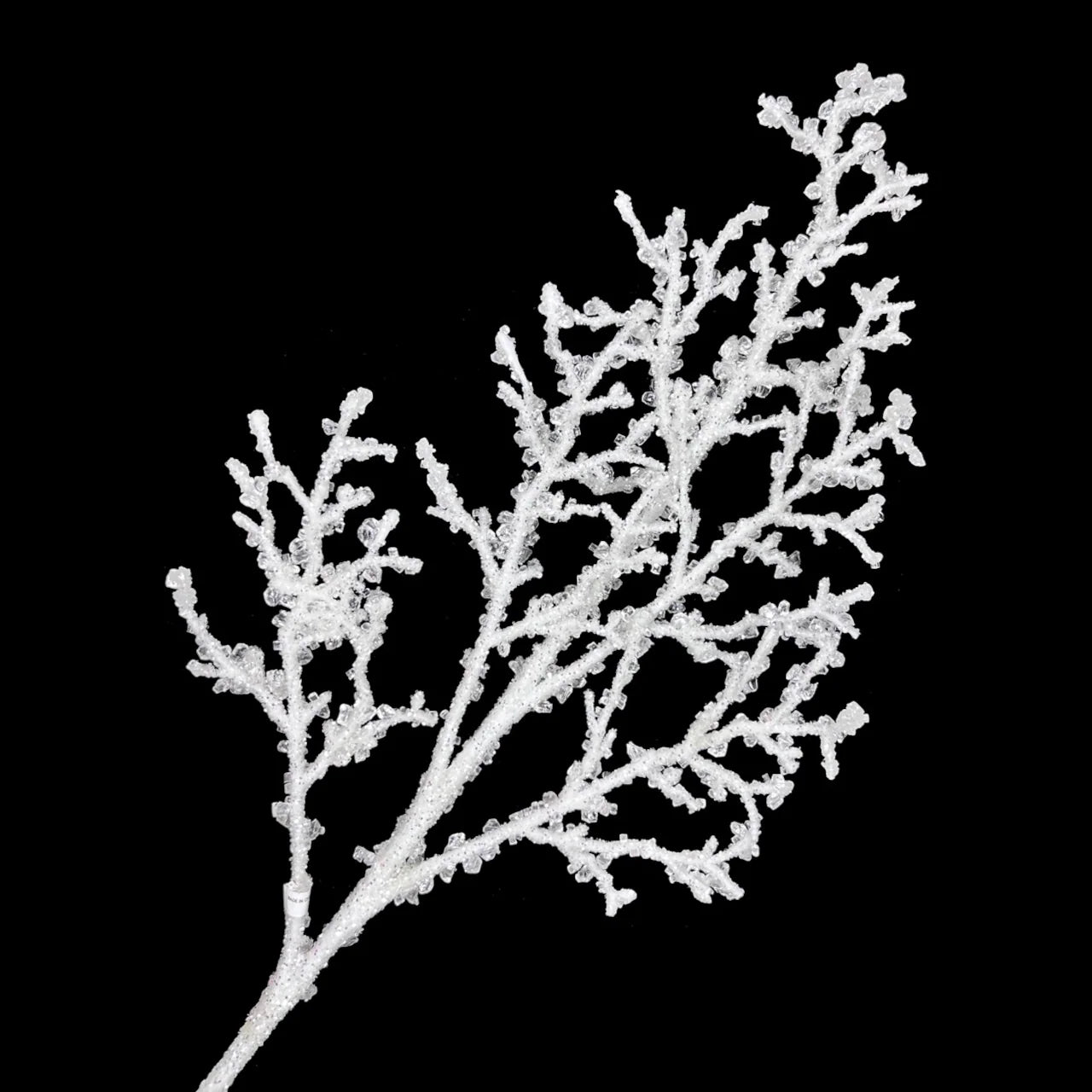 Crushed Ice Spray 33 Set of 6 spray for holiday décor and seasonal displays.