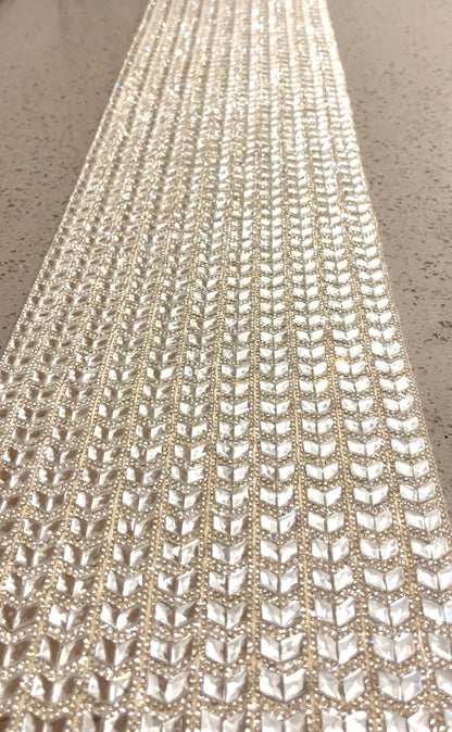 Crystal Runner holiday décor item for festive seasonal displays.