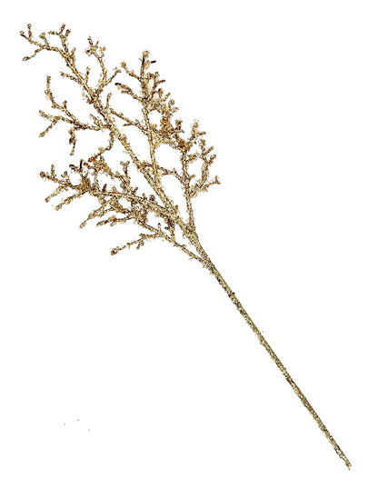 Crystal Twig Spray Gold 33" Set of 6