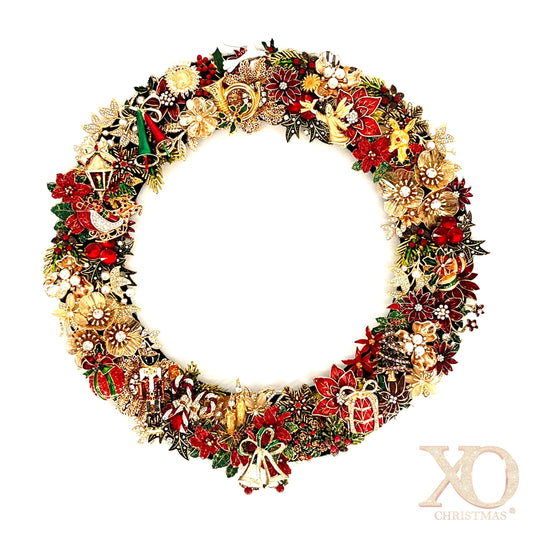 Holiday Reflections Wreath wreath for holiday décor and seasonal displays.