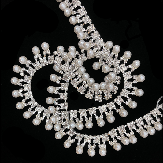 Jewel and Pearl Garland