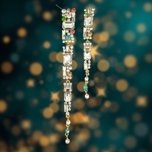 Multi-color ﻿Jewel Hanger Ornaments