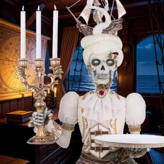 Lady Adelaid Apparition With Candelabra and Tray
