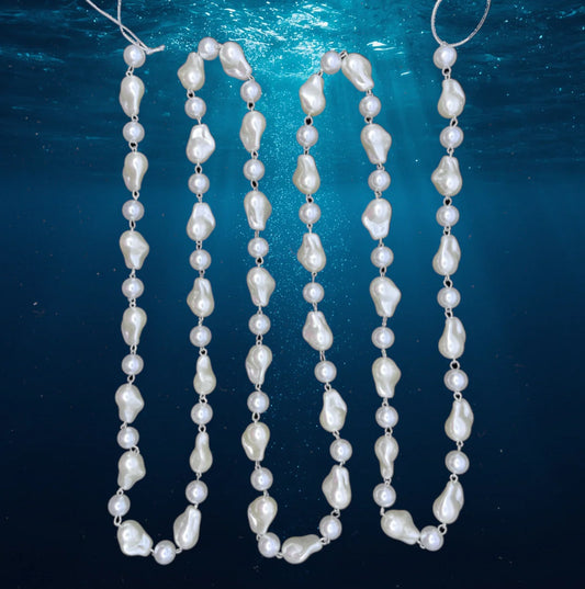 Pearl Garland garland for holiday décor and seasonal displays.