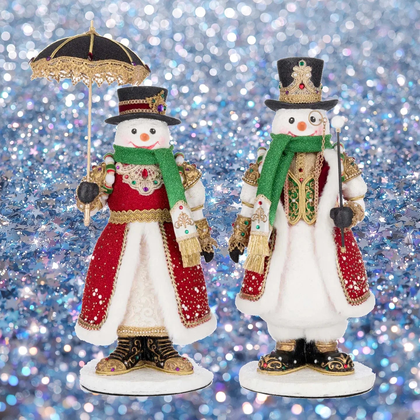 Sir Frosty Banks and Dame Icy Banks