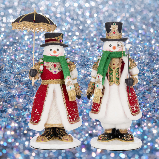 Sir Frosty Banks and Dame Icy Banks