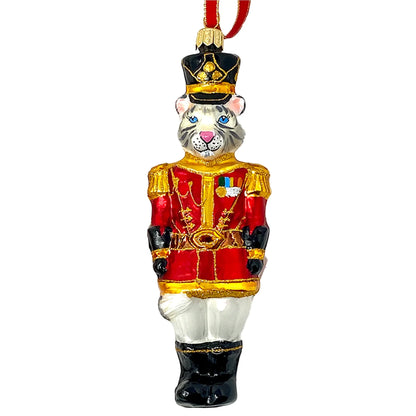 Tiger Nutcracker Ornament glass ornaments for holiday décor and seasonal displays.