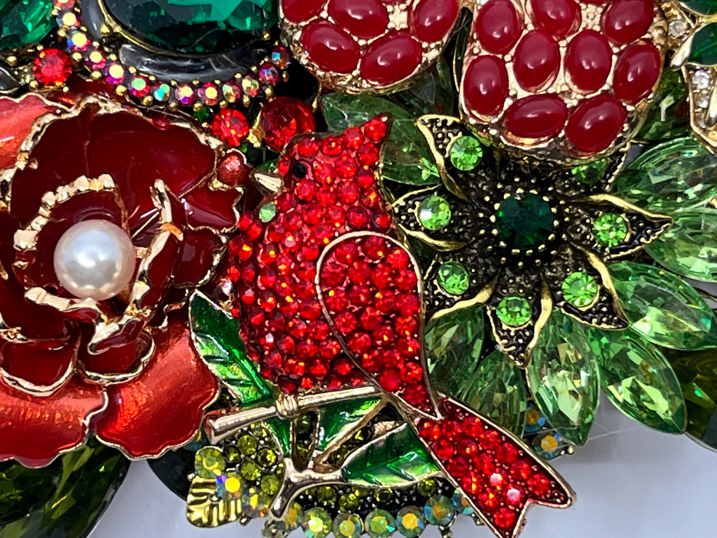 Yuletide Jeweled Wreath wreath for holiday décor and seasonal displays.