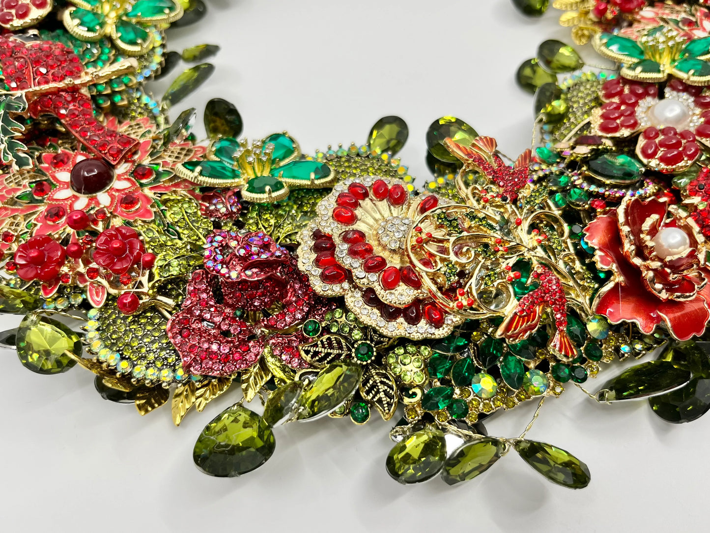 Yuletide Jeweled Wreath wreath for holiday décor and seasonal displays.